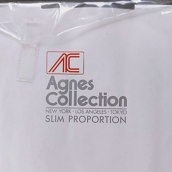 90s Deadstock Japanese sheer charcoal grey control top pantyhose - Picture 7 of 7